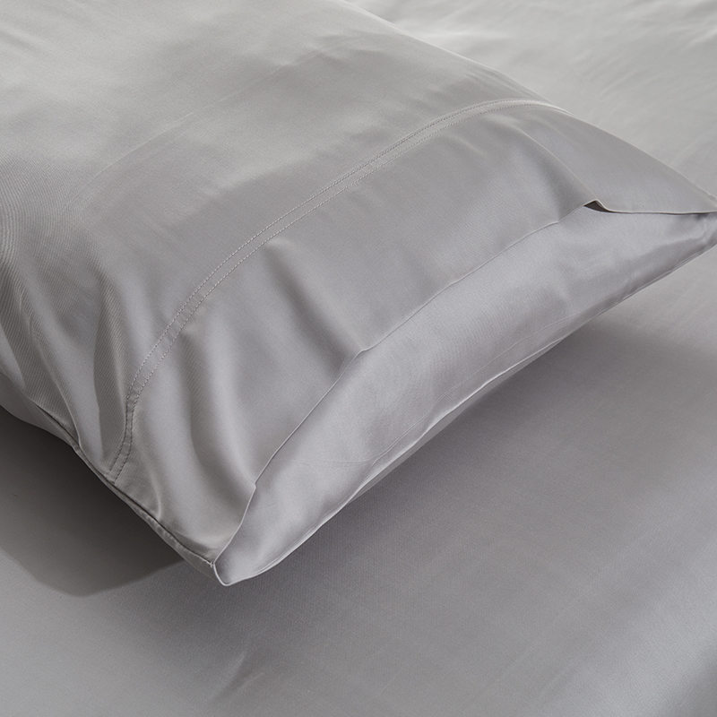 Lace Solid Egyptian Cotton Sheet Set