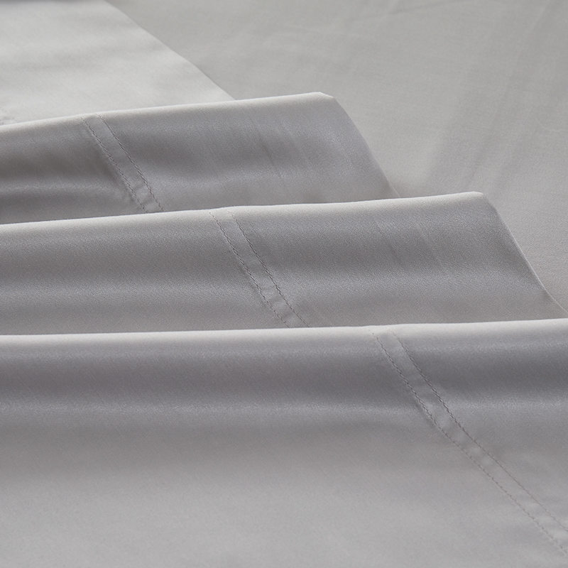 Lace Solid Egyptian Cotton Sheet Set