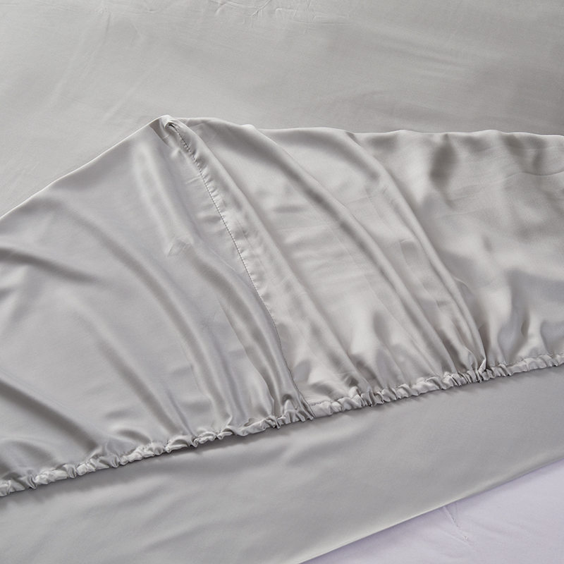 Lace Solid Egyptian Cotton Sheet Set