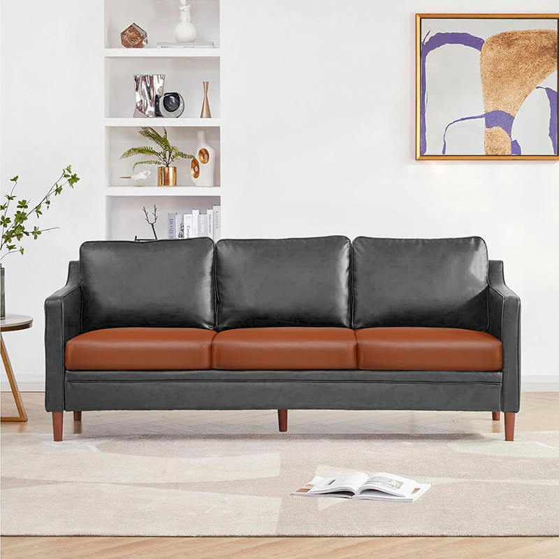 Leather Elegant Waterproof Single Sofa Cover