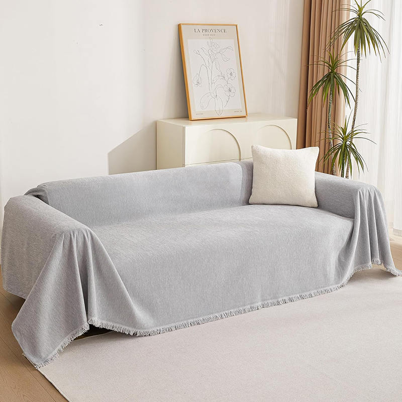 Pet Friendly Oversized Patterned Slip Sofa Cover