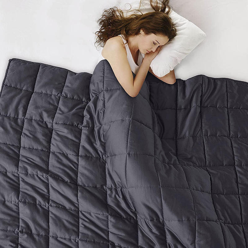 Weighted Blanket With Leak-Proof Glass Beads