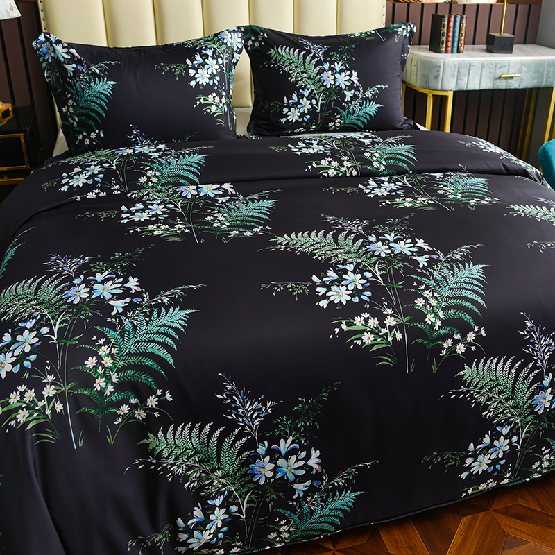 Soft Silky Bamboo Blend Duvet Cover Queen/King