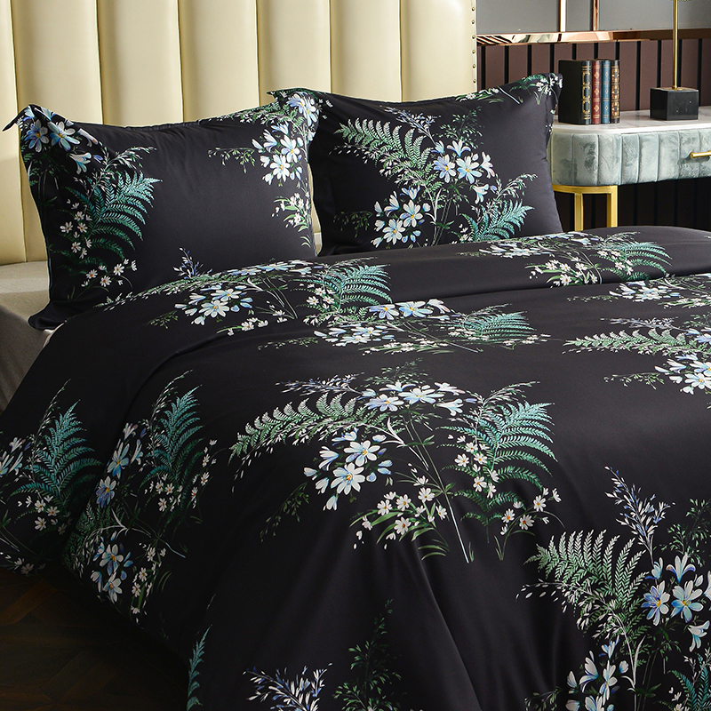 Soft Silky Bamboo Blend Duvet Cover Queen/King