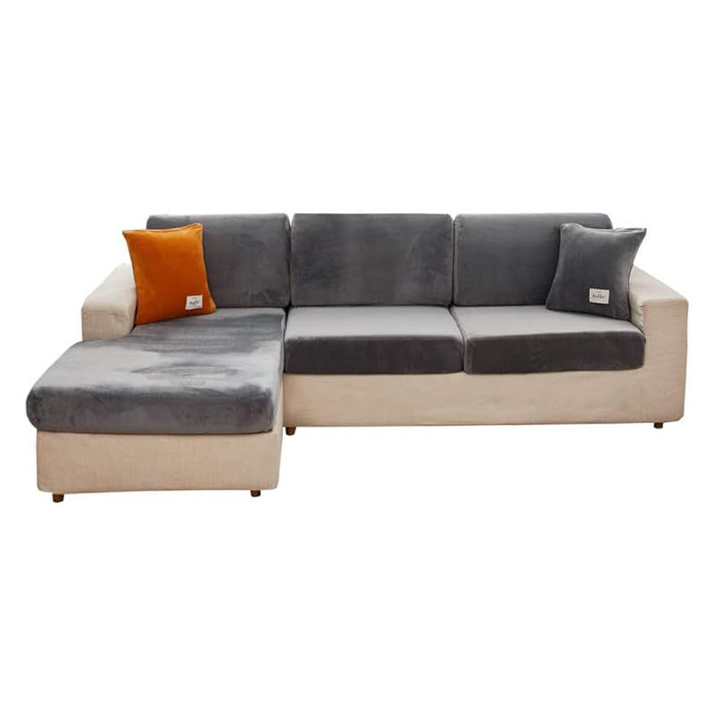 Velvet Small Sofa Cover With Elastic Band