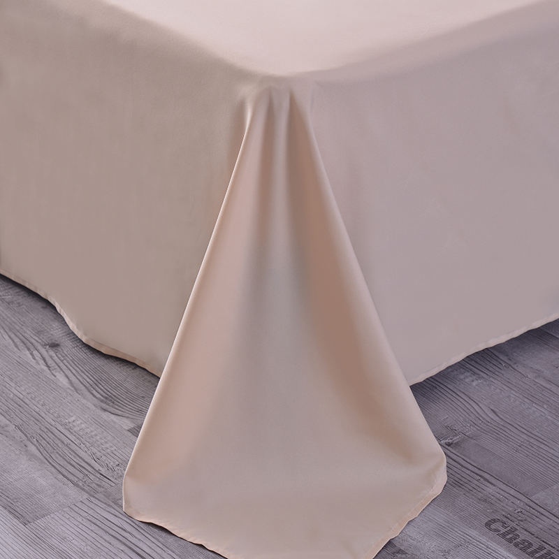 Soft High-Quality Polyester Satin Bed Sheet Set Of Four