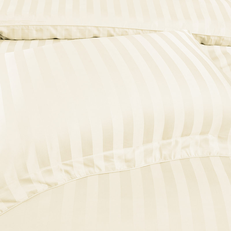 King Size Summer Cool White Soft Sateen Bamboo Sheet Set Of Four