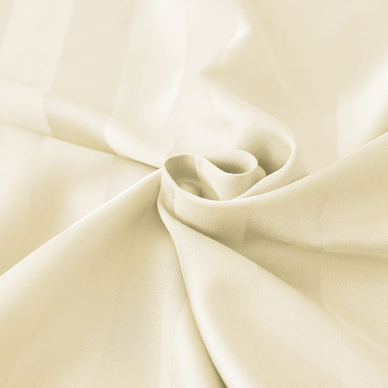 King Size Summer Cool White Soft Sateen Bamboo Sheet Set Of Four